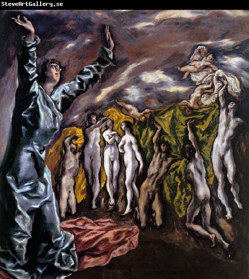 El Greco The Opening of the Fifth Seal